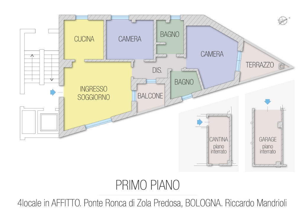 Ufficio in AFFITTO zona Mazzini / Fossolo