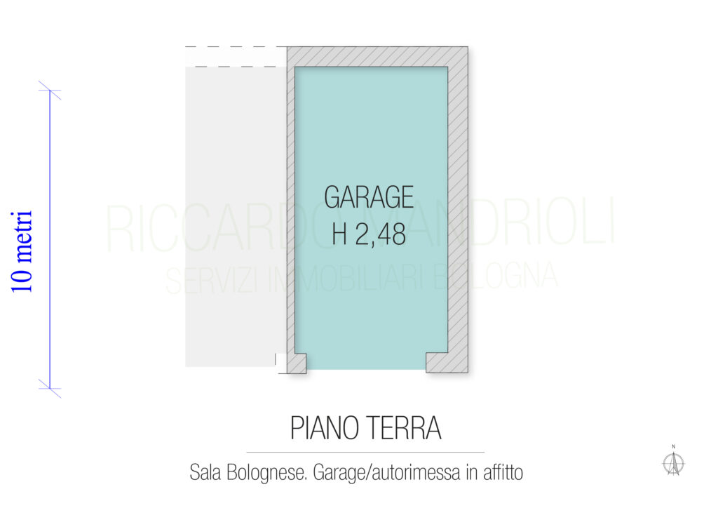Garage in AFFITTO perfetto stato