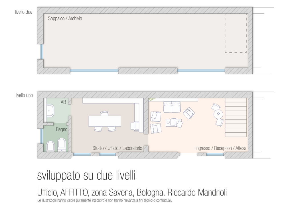 Ufficio in AFFITTO zona Savena Bologna