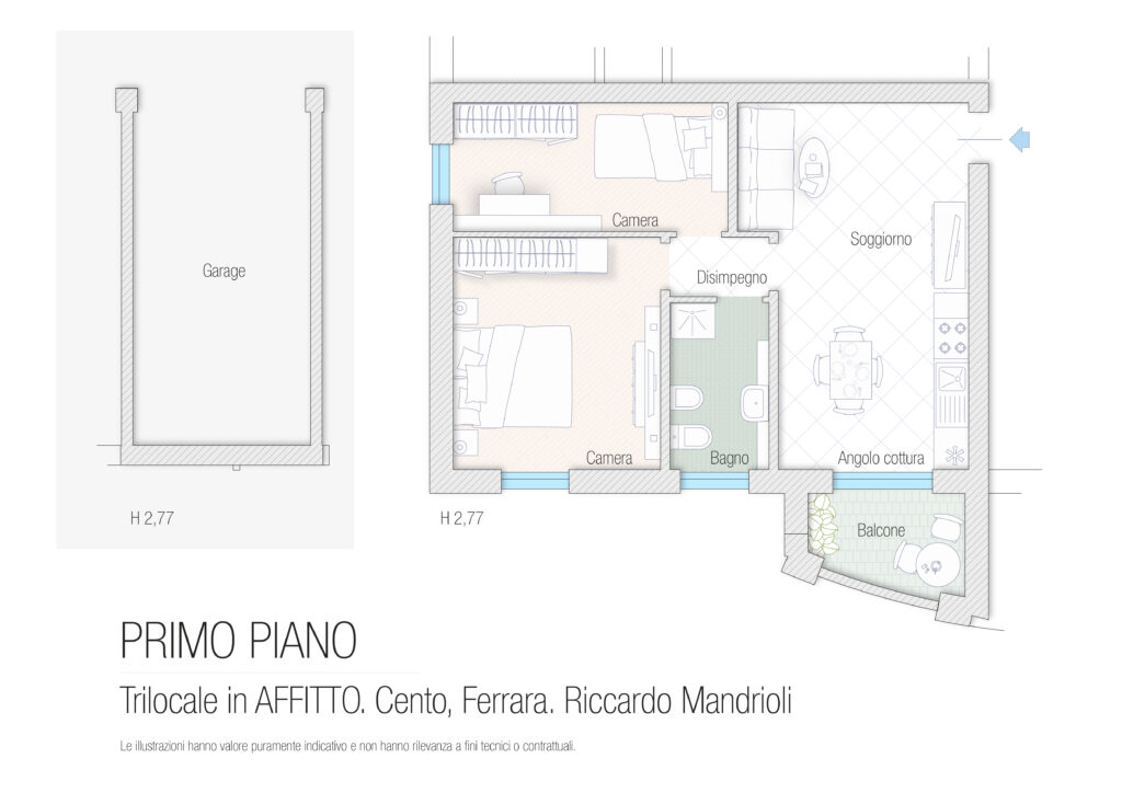 Trilocale in vendita Cento FE